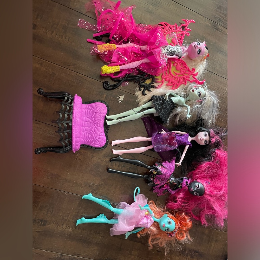 Monster High Barbie dolls